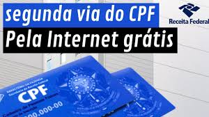 como tirar a segunda via do cpf