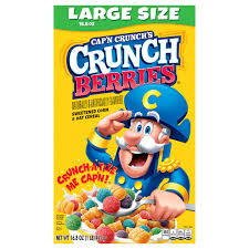 cap n crunch cereal crunch berries
