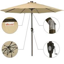 Patio Umbrella Sunbrella Beige
