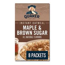 quaker instant oatmeal maple and