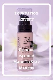 foundation review catrice 24 h made to
