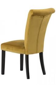 Get ideas for using this vibrant hue in every room of your home. Latina Mustard Velvet Dining Chair With Black Leg Forever Furniture