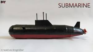cardboard diy rc submarine