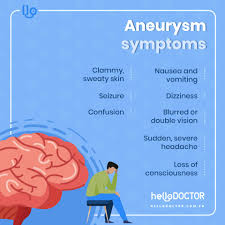 Luckily, most aneurysms don't ever rupture or cause any symptoms. Early Symptoms Of Brain Aneurysm To Watch Out For Hello Doctor