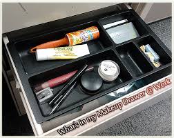 what s in my makeup drawer work