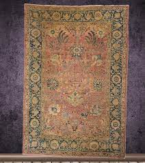 antique indian amritsar carpet 260 x