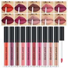 10pcs set makeup matte lipstick lip kit