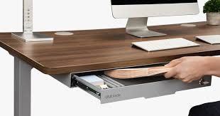 But does it measure up? Make Skinny Storage Yours With The Slim Under Desk Storage Drawer Uplift Desk