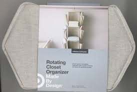 rotating closet organizer 4 shelves