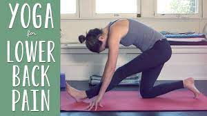yoga for lower back pain yoga with