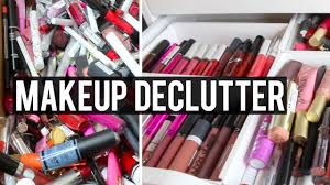 makeup declutter 2016 lipsticks