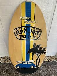 vintage ron jon vw bug surfboard wall