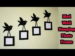 Paper Birds Wall Decor Photo Frame