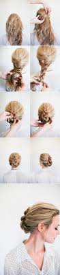 First known use of french twist. Braided French Twist How To Once Wed