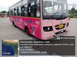 jaipur low floor bus branding service