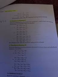 5 2 Simultaneous Equations Ii Write The