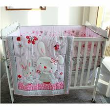 cotton baby crib cot bedding set