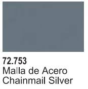 Vallejo Game Air Color Colour Chainmail Silver 72753