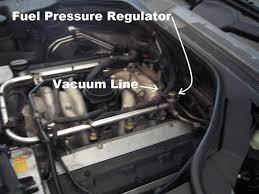 Connect a vacuum gauge to the fuel pressure regulator vacuum hose. Photo Diy Fuel Pressure Regulator R R M119 981 Engine Mercedes Benz Forum