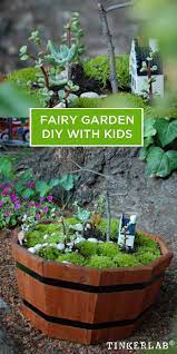 diy fairy garden with kids tinkerlab