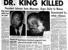 Fifty years after his assassination, king's family thinks the convicted gunman was innocent. Baltimore Shocked Angered Hurt Grieved By Death Of Dr King Afro