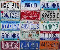 the history of license plates in the u s