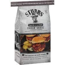 stubbs barbecue slider cookin sauce 12