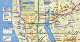 a more cheerful new york subway map