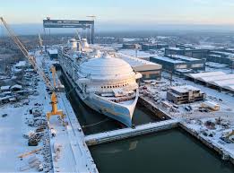 world s largest cruise ship sets sail