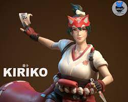 3D file Kiriko - Overwatch 2 Game Figurine for 3D Printing STL・3D printable  model to download・Cults