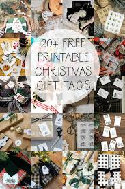 free printable christmas gift s with