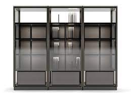 Wall Mounted Glass Bookcases