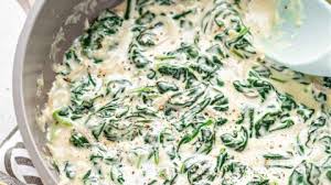 keto creamed spinach recipe video