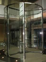 All Glass Revolving Door