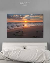 Coastal Sunset Canvas Wall Art