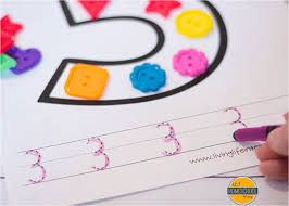 The cute print out will catch the kids' attention and make them get more attention while doing the tracing numbers. Free Printable Number Mats Worksheets 1 10