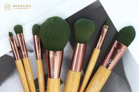 miracos ion premium cosmetic brush set
