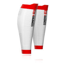 Details About Compressport Unisex R2 Oxygen Calf Sleeves White Sports Running Triathlon
