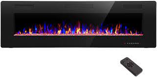 Remove all packing material from the oven compartments before connecting the electrical supply to the wall oven. Amazon Com R W Flame 60 Inch Recessed And Wall Mounted Electric Fireplace Ultra Thin And Low Noise Fit For 2 X 6 Stud Remote Control With Timer Touch Screen Adjustable Flame Color And Speed Home