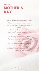 christian mothers day poems