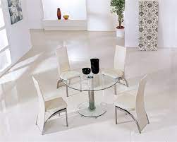 round glass dining table small off 72