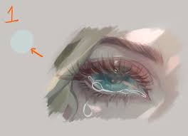 Follow this tutorial step by step and learn the tips and structure i follow to jump from anime style to semirealism , the formula is so. How To Draw Anime Tears Basic Digital Painting Digital Painting Tutorials And Materials