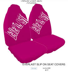 Everlast Pink Slip Seat Covers Front Pair