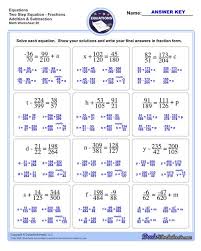 Two Step Equations