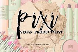 pixi beauty vegan s list