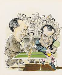 Mao Tse Tung and Richard Nixon | National Portrait Gallery