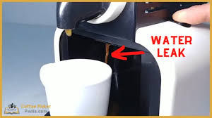 my nespresso coffee machine is leaking