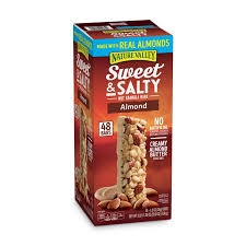 salty nut granola bars almond