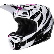 Fox V3 2020 Zebra Le Helmet