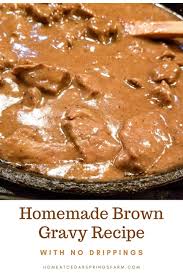 homemade brown gravy recipe home at